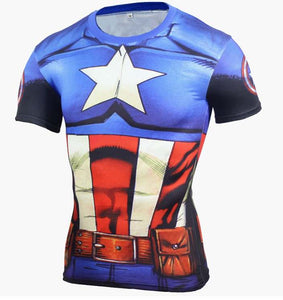 Sports T-shirt Captain America 2