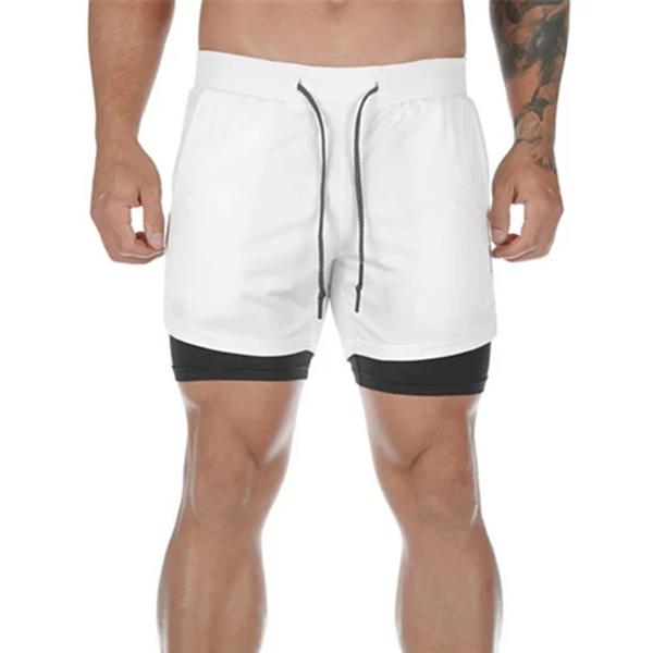 White Sports Short