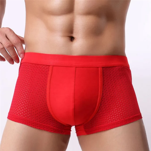 Boxer Unicolor Rojo