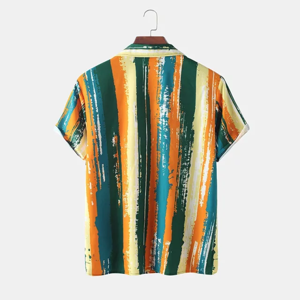 Oversize Printed Casual Shirt