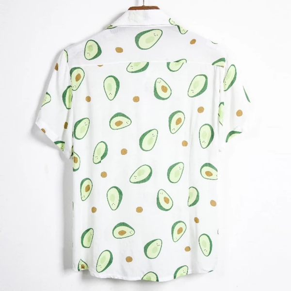 Oversize Printed Casual Shirt