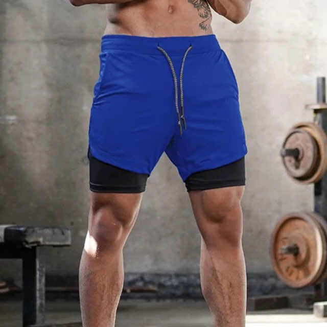 Blue Sports Short