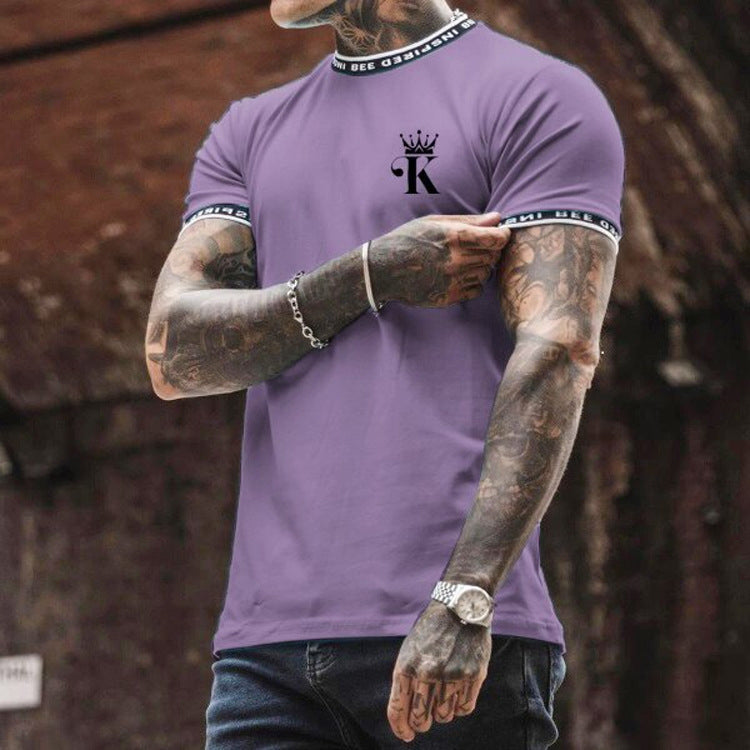 King Purple Casual T-shirt