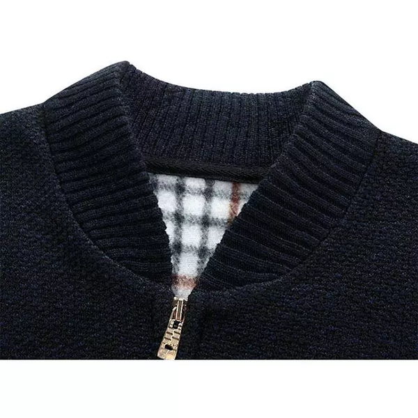 Black Casual Cardigan