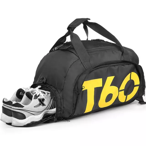 Black Multifunctional Sports Bag