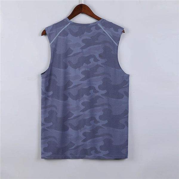 Sleeveless Speckled Sport T-shirt