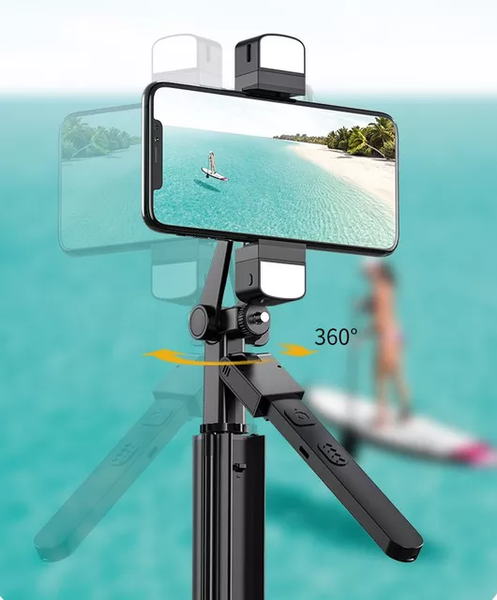 Professional All in One Selfie Stick and Anti Shake Tripod