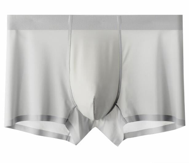 Ice Silk Boxer - Light Gray