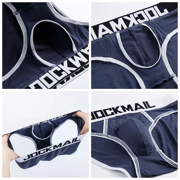 Calzoncillo Jockmail Algodón - Negro