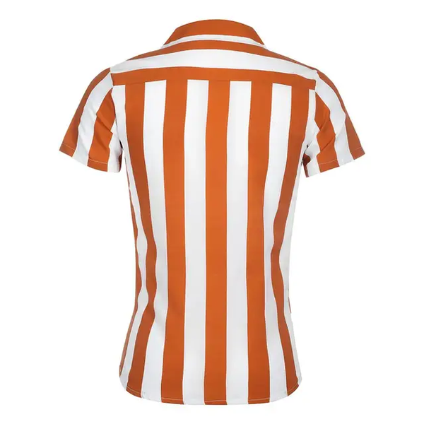 Camisa Casual/ Naranja
