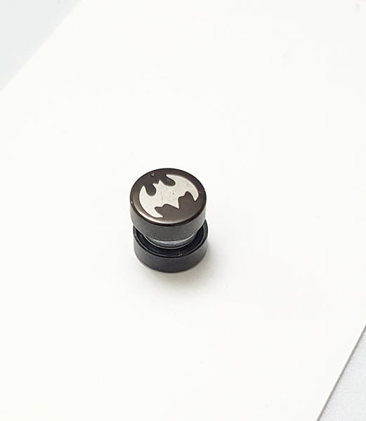Par Arete de Imán Diseño Batman 8mm