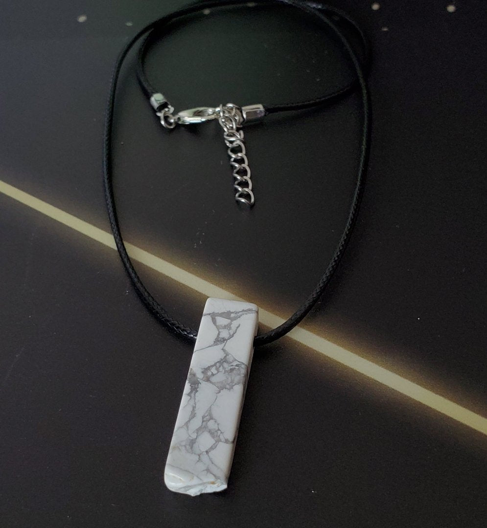 Collar Piedra Howlite