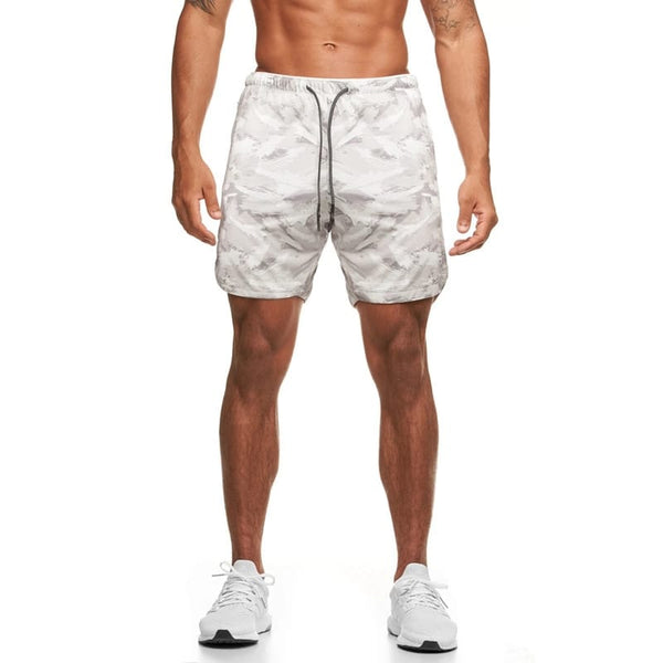 Short Moteado Deportivo Blanco K35