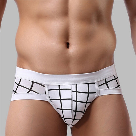 Calzoncillo Blanco Estampados Lattice