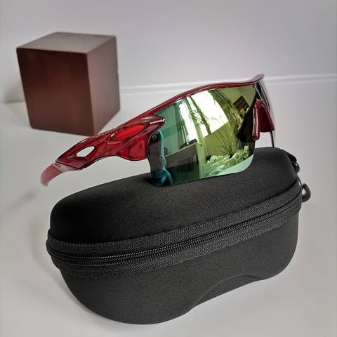 Red Sports Glasses