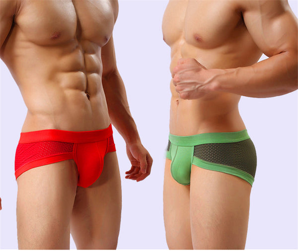 Unicolor Green Brief