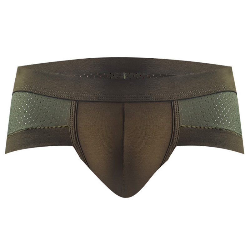 Unicolor Green Brief