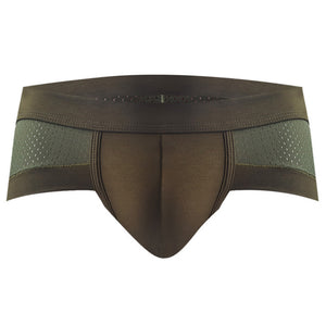 Unicolor Green Brief