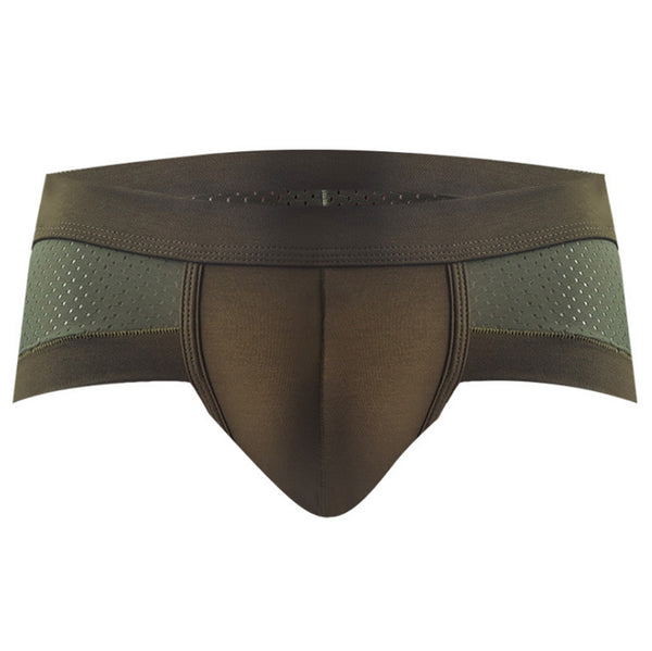 Unicolor Green Brief