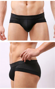 Unicolor Black Brief