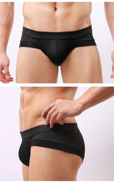 Unicolor Black Brief