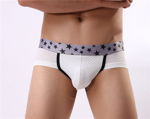 White Stars Briefs