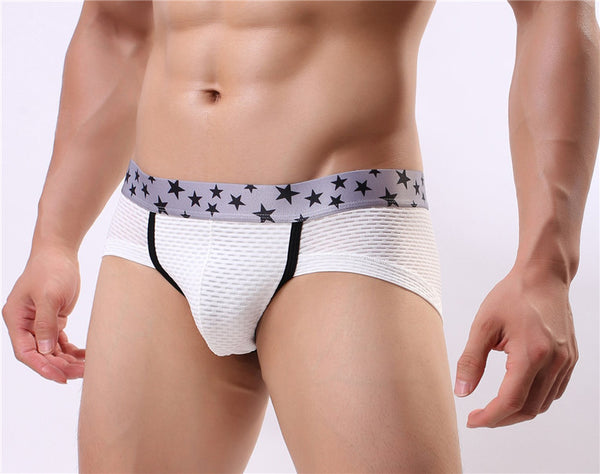 White Stars Briefs