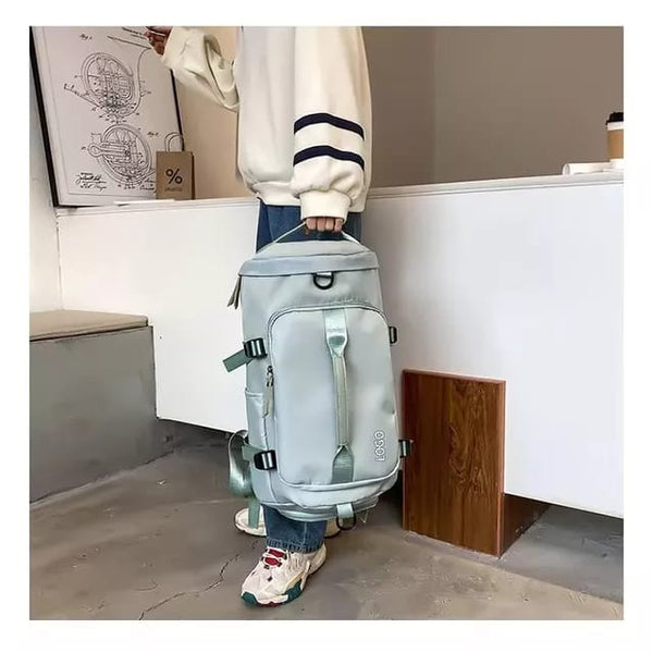 Waterproof-Multifunctional Backpack, Light blue color