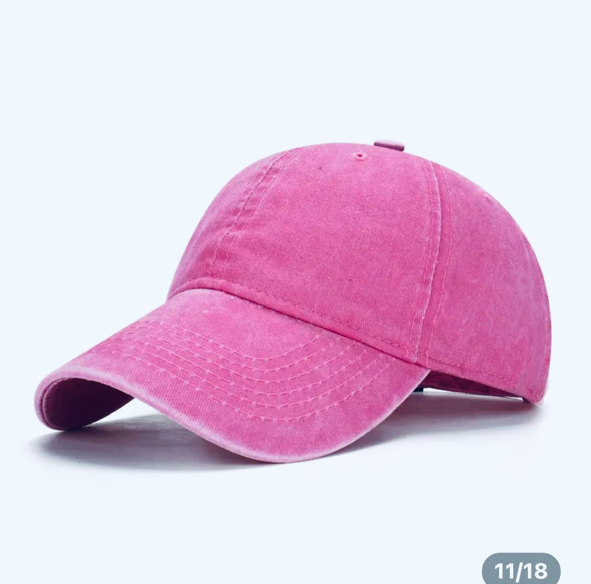 Pink Jean Cap